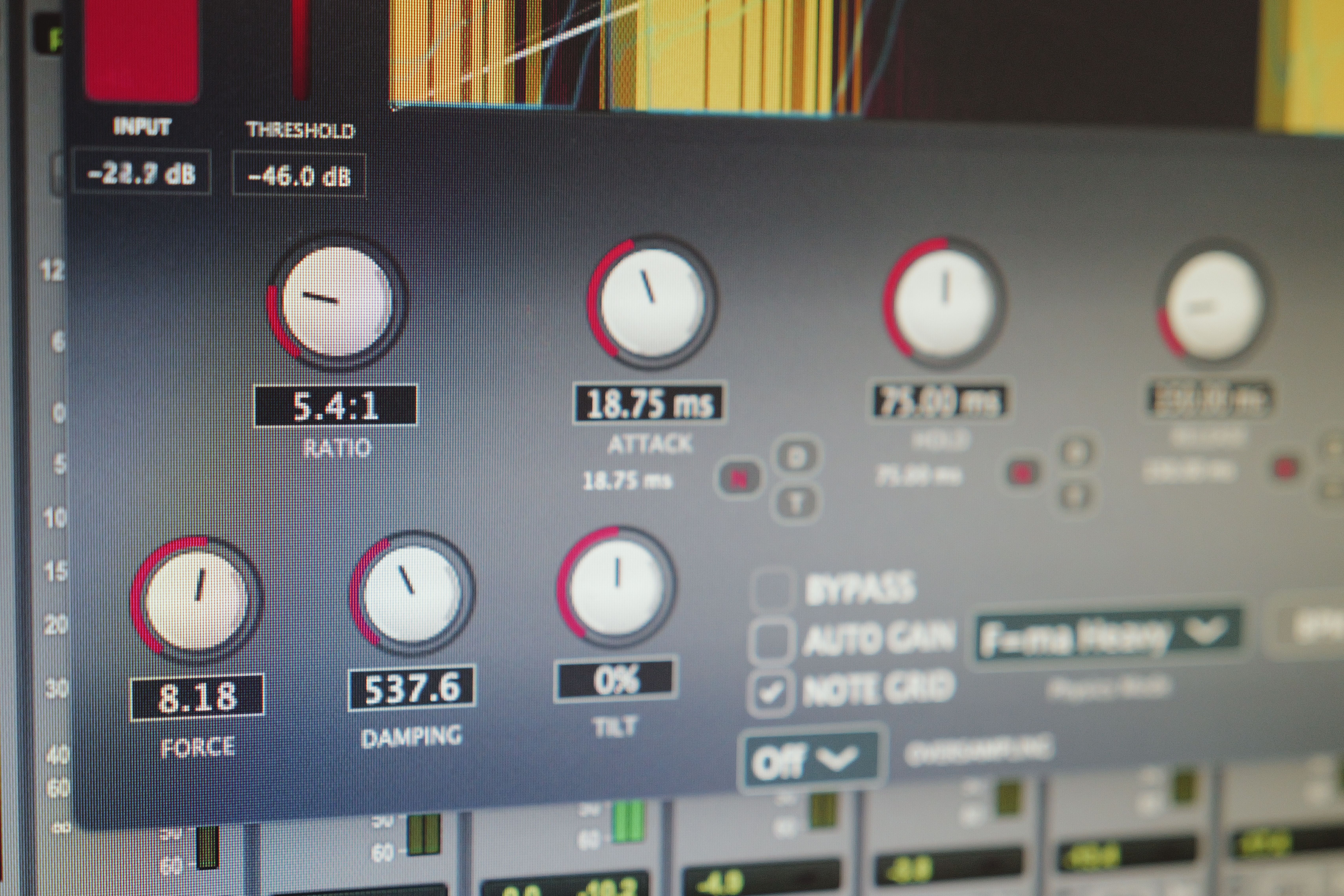 EVERTONE COMPRESSOR - Parameters